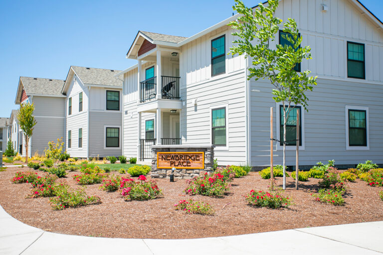 Modern affordable apartment community